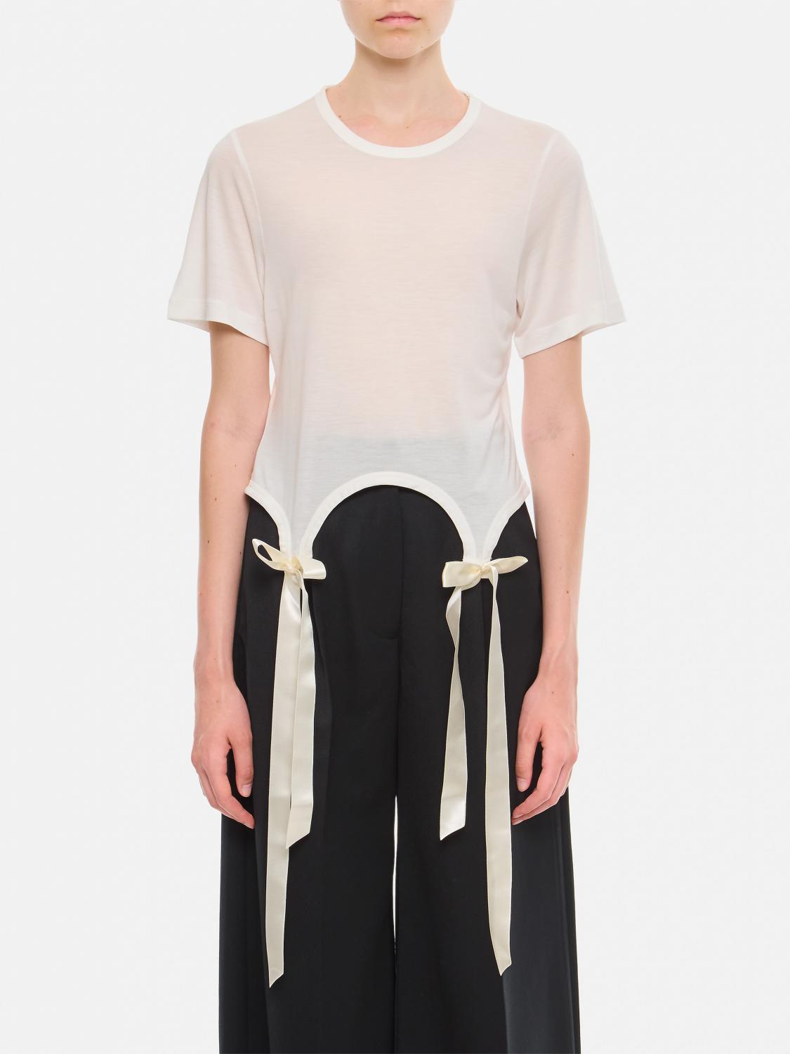 Giglio T-shirt Simone Rocha in cotone