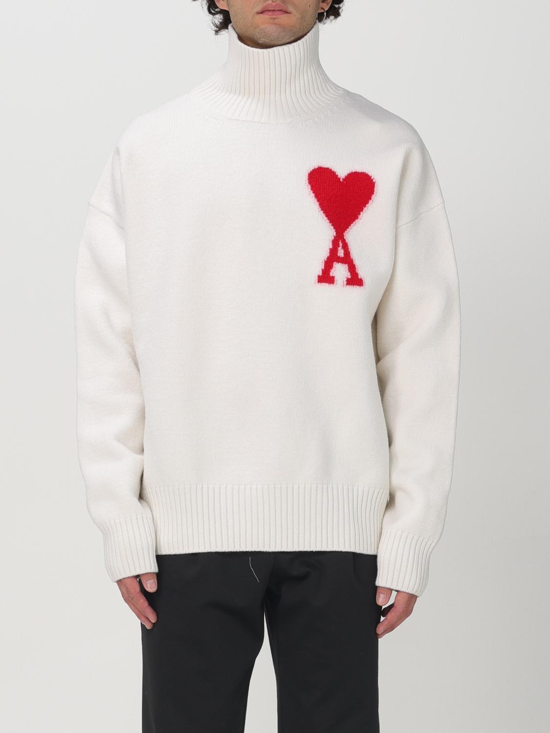 AMI PARIS セーター: セーター メンズ Ami Paris, レッド - Img 1