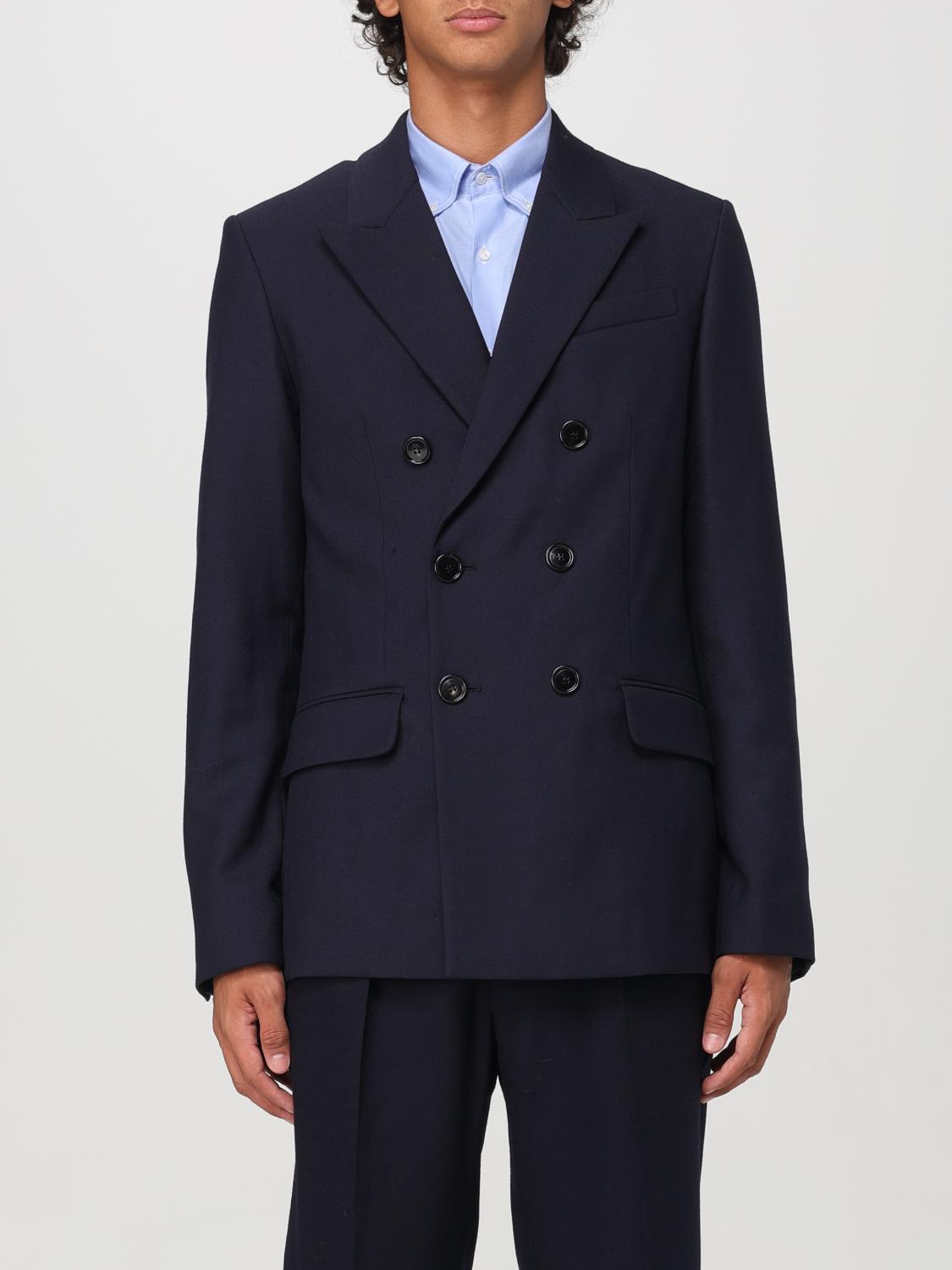 Ami Paris ジャケット メンズ - ブルー | HBV217WV0026 | GIGLIO.COM