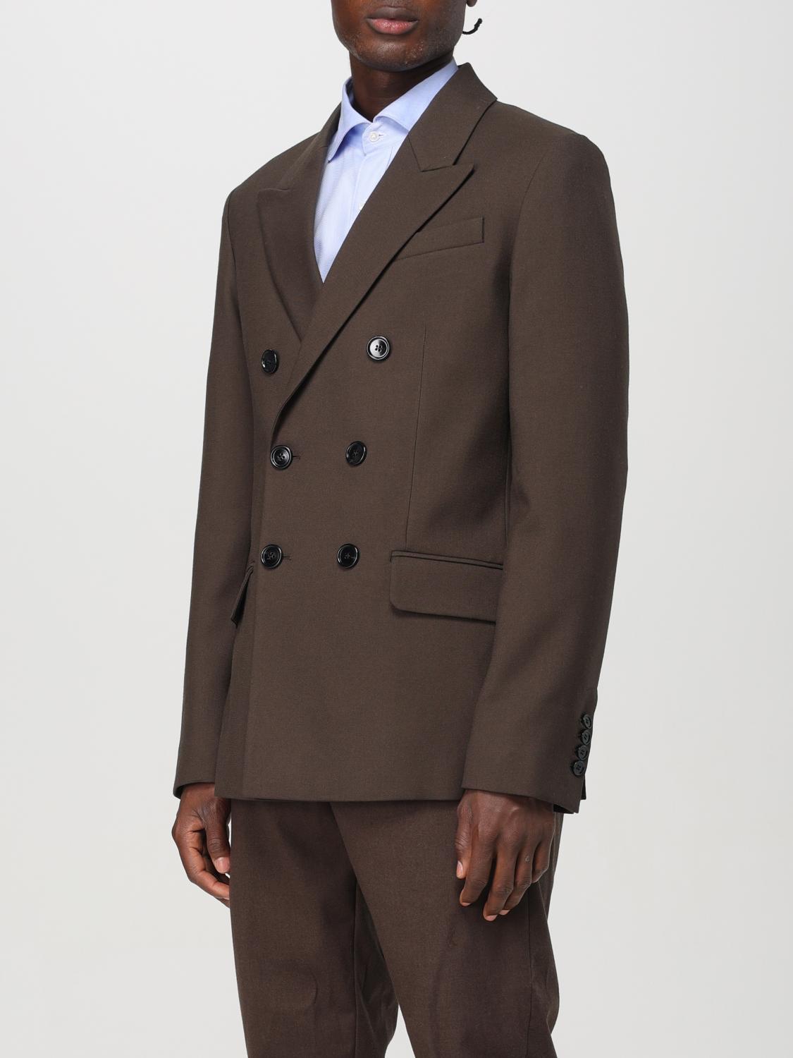 AMI PARIS BLAZER: Jacket men Ami Paris, Brown - Img 3