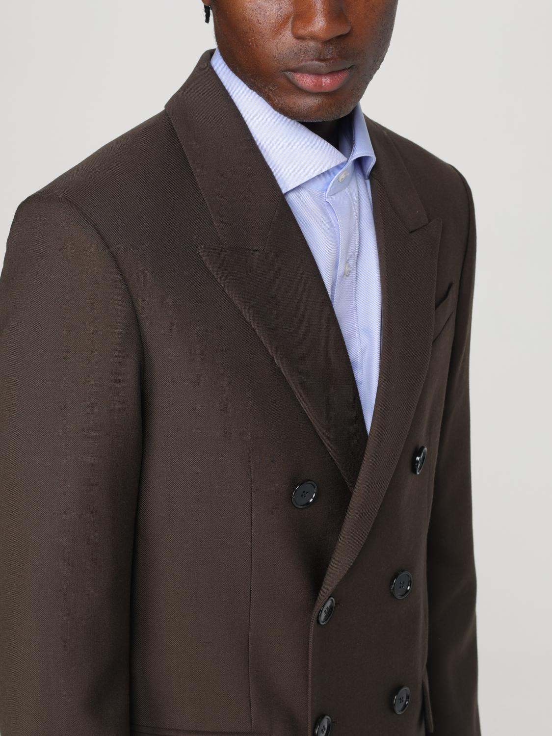 AMI PARIS BLAZER: Jacket men Ami Paris, Brown - Img 4