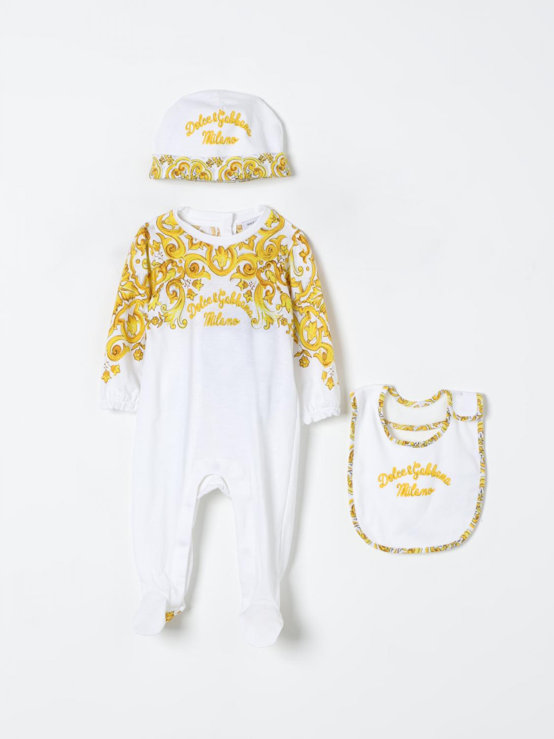 DOLCE & GABBANA PACK: Romper kids Dolce & Gabbana, White - Img 1