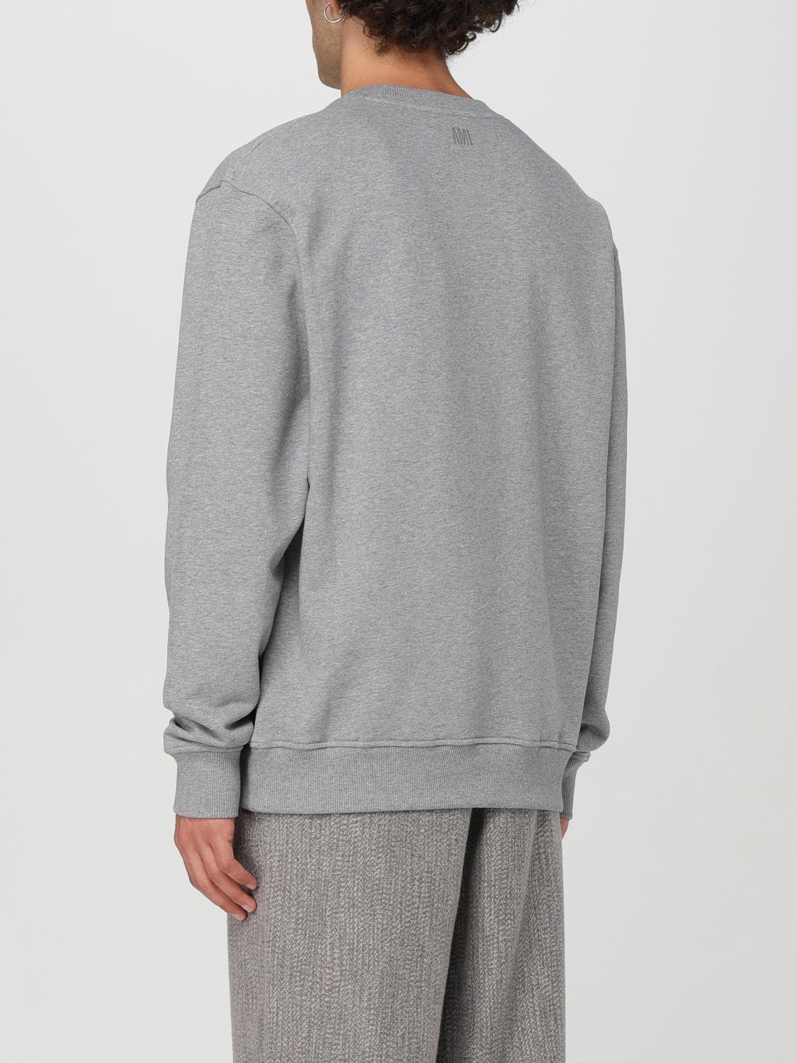 AMI PARIS SUDADERA: Sudadera hombre Ami Paris, Gris - Img 2