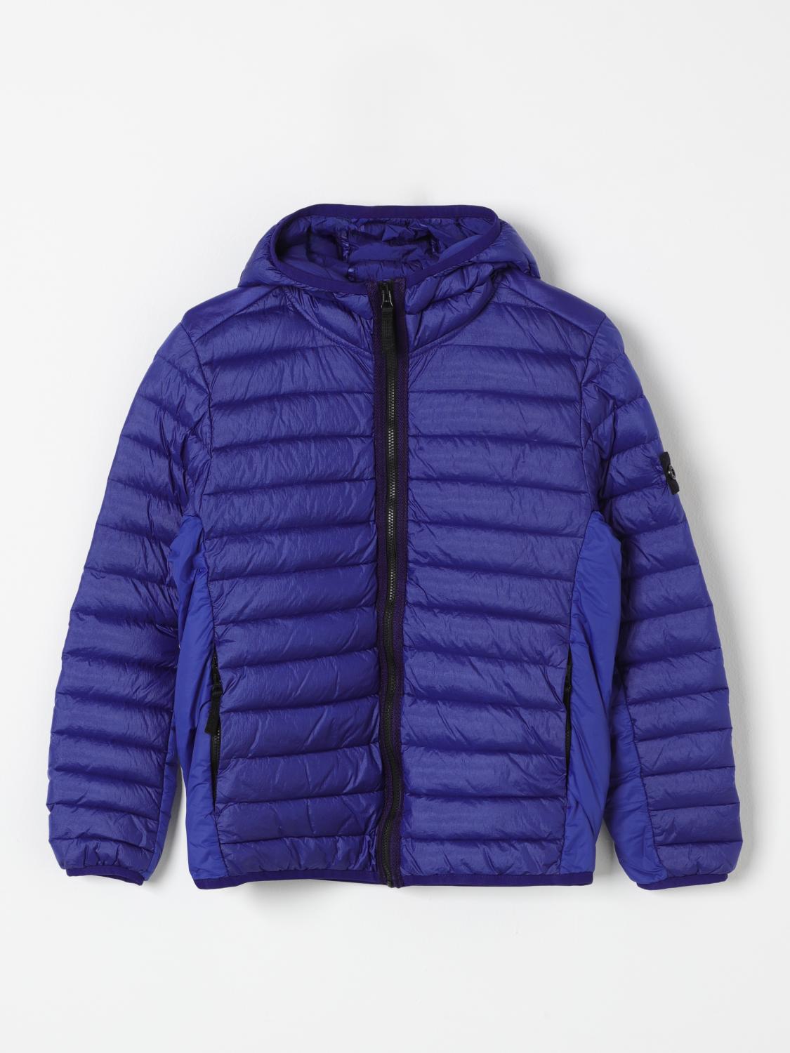 STONE ISLAND JUNIOR JACKET: Jacket kids Stone Island Junior, Blue - Img 1