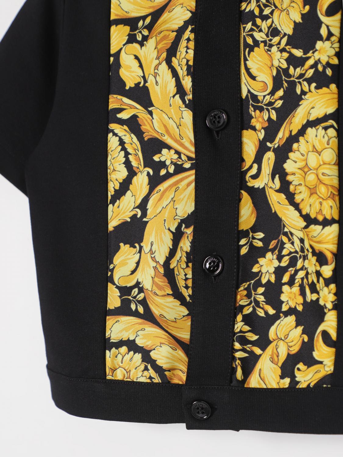 VERSACE SHIRT: Shirt kids Versace, Black - Img 3