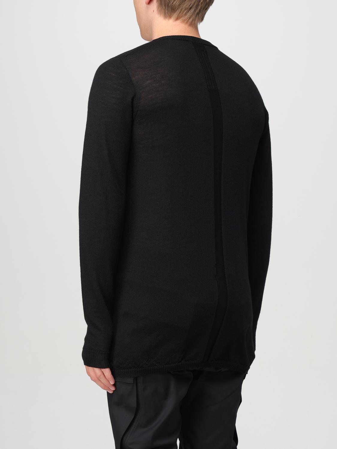 RICK OWENS JERSEY: Jersey hombre Rick Owens, Negro - Img 3
