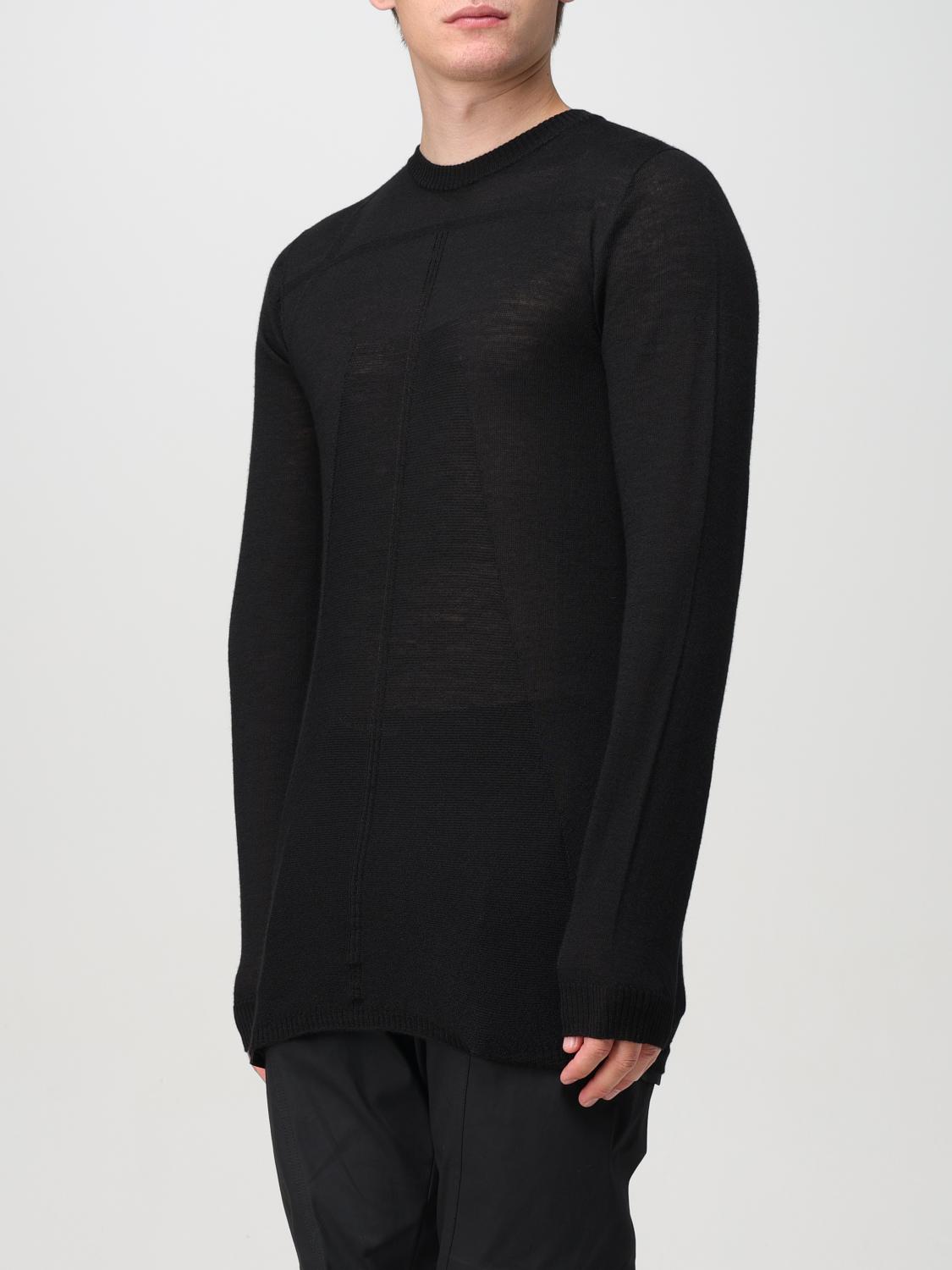 RICK OWENS JERSEY: Jersey hombre Rick Owens, Negro - Img 4