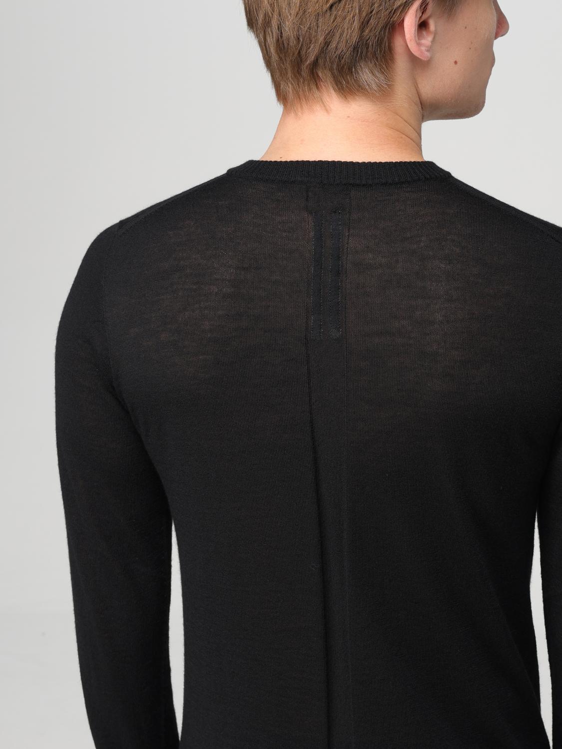 RICK OWENS JERSEY: Jersey hombre Rick Owens, Negro - Img 5
