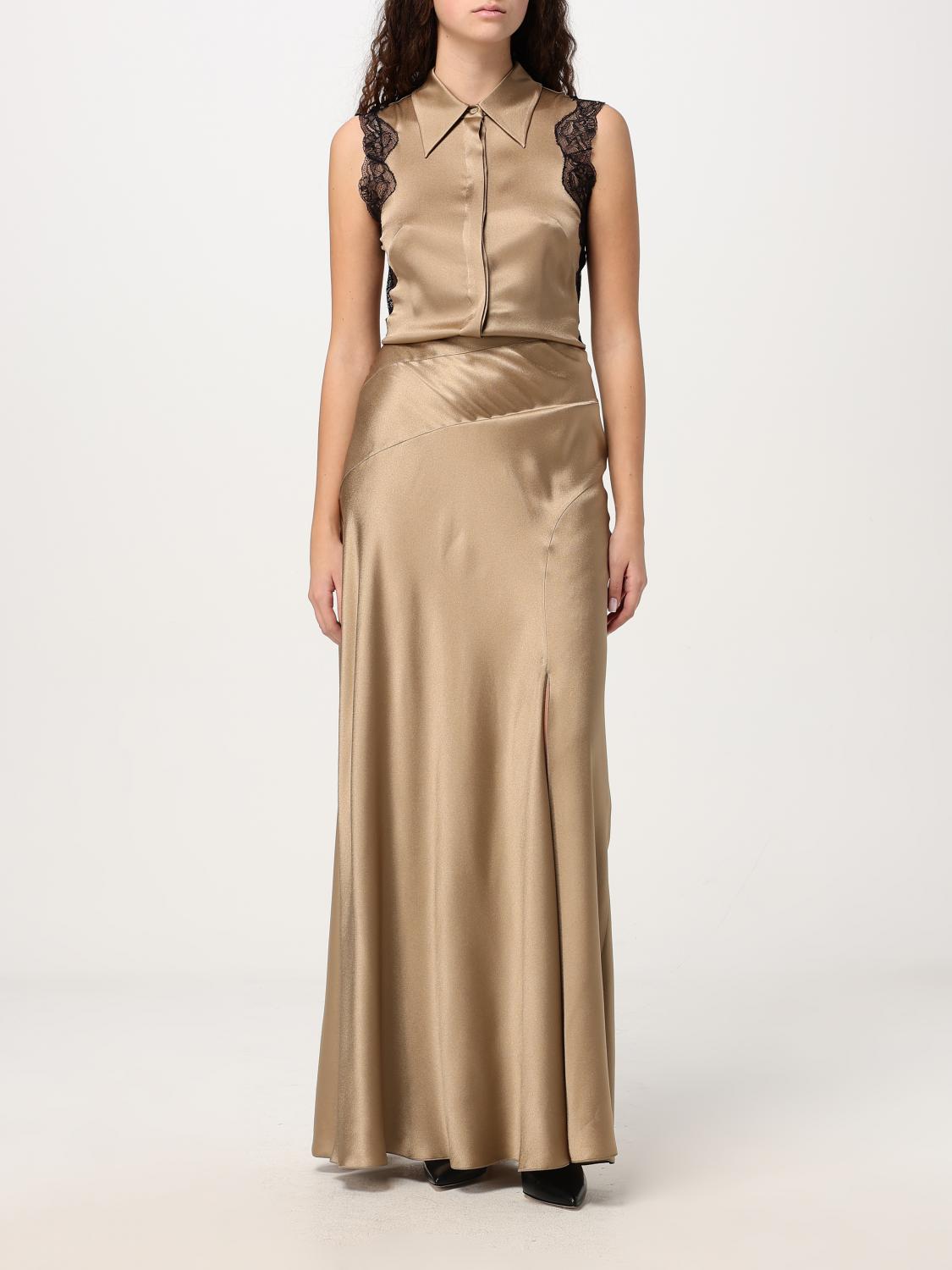 ALBERTA FERRETTI JUPE: Jupe femme Alberta Ferretti, Beige - Img 2