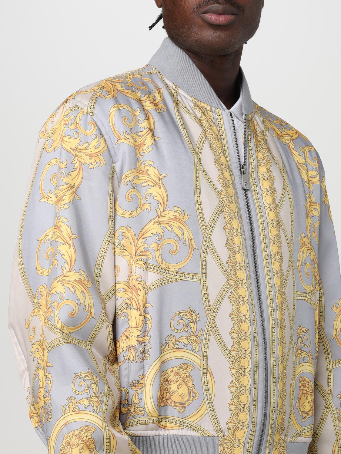 VERSACE JACKET: Jacket men Versace, Gold - Img 5