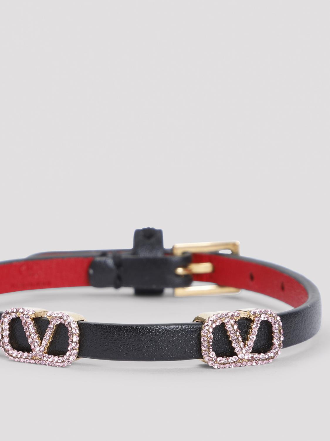 アクセサリーその他 VALENTINO GARAVANI Woman Jewel Black 7W2J0X71PRH 0NO Valentino Garavani Rockstud Leather Loafers | Black | FARFETCH
