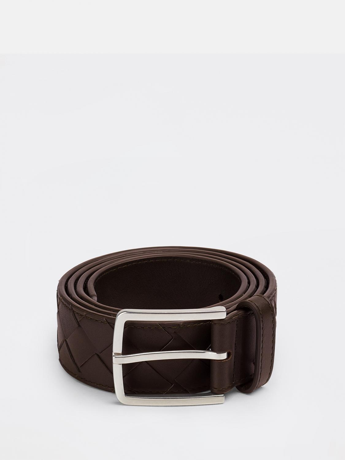 BOTTEGA VENETA BELT: Belt men Bottega Veneta, Brown - Img 1