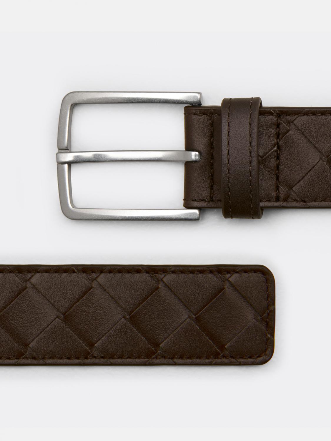 BOTTEGA VENETA BELT: Belt men Bottega Veneta, Brown - Img 2