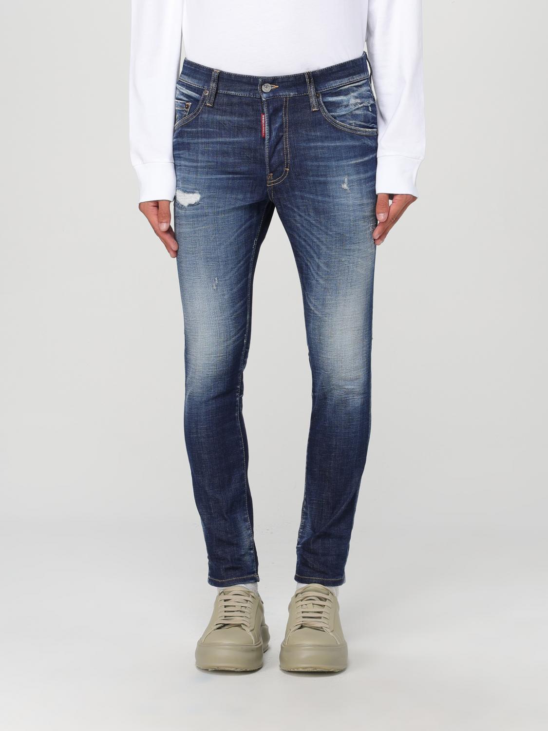 DSQUARED2 JEANS: Pants men Dsquared2, Blue - Img 1