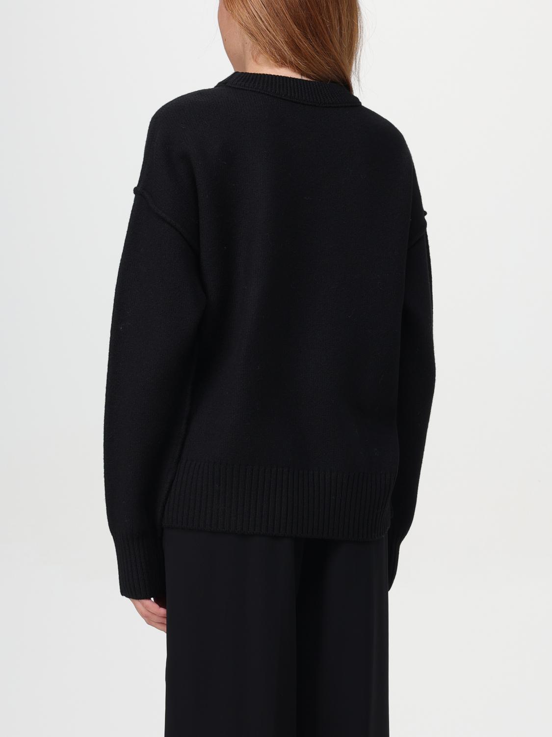 AMI PARIS JERSEY: Jersey mujer Ami Paris, Negro - Img 2