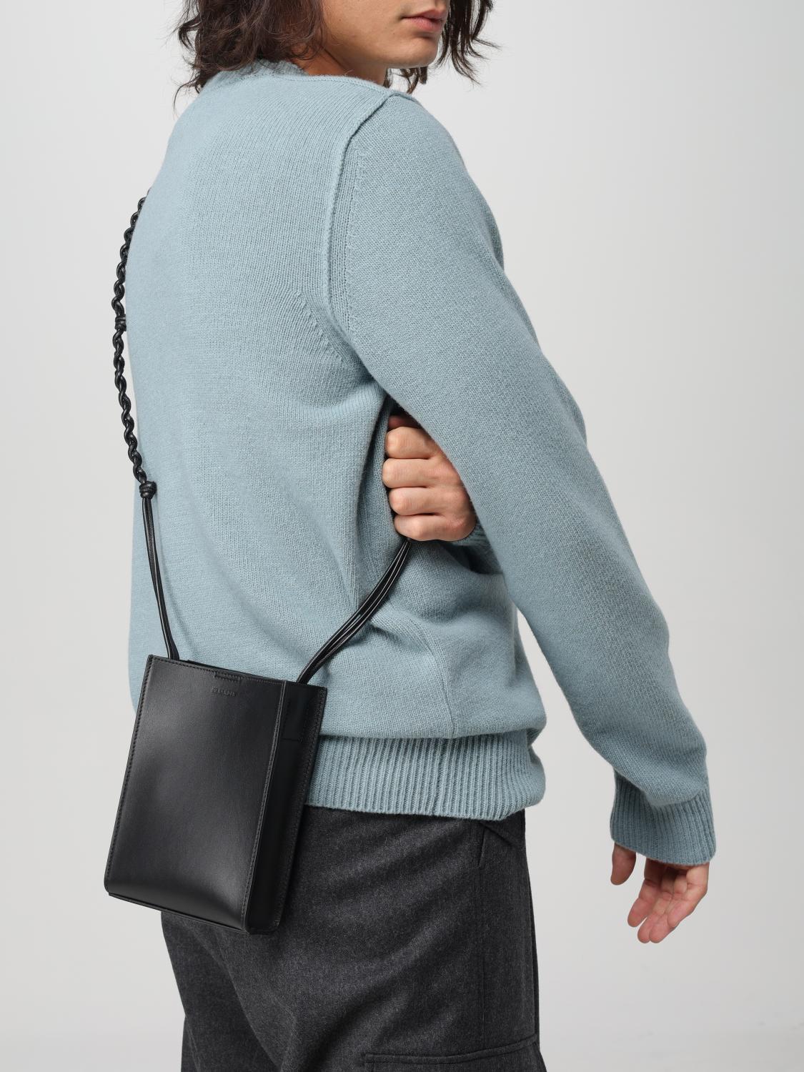 Jil Sander Shoulder bag men - Black | J25WG0003P5995 | GIGLIO.COM