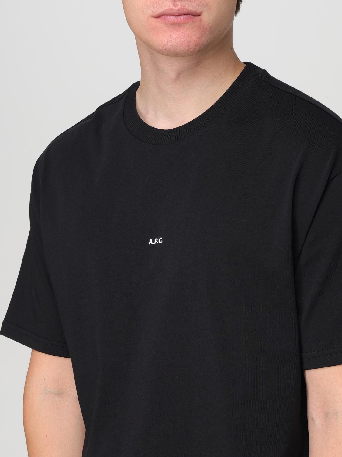 A.P.C. CAMISETA: Camiseta hombre A.P.C., Negro - Img 3