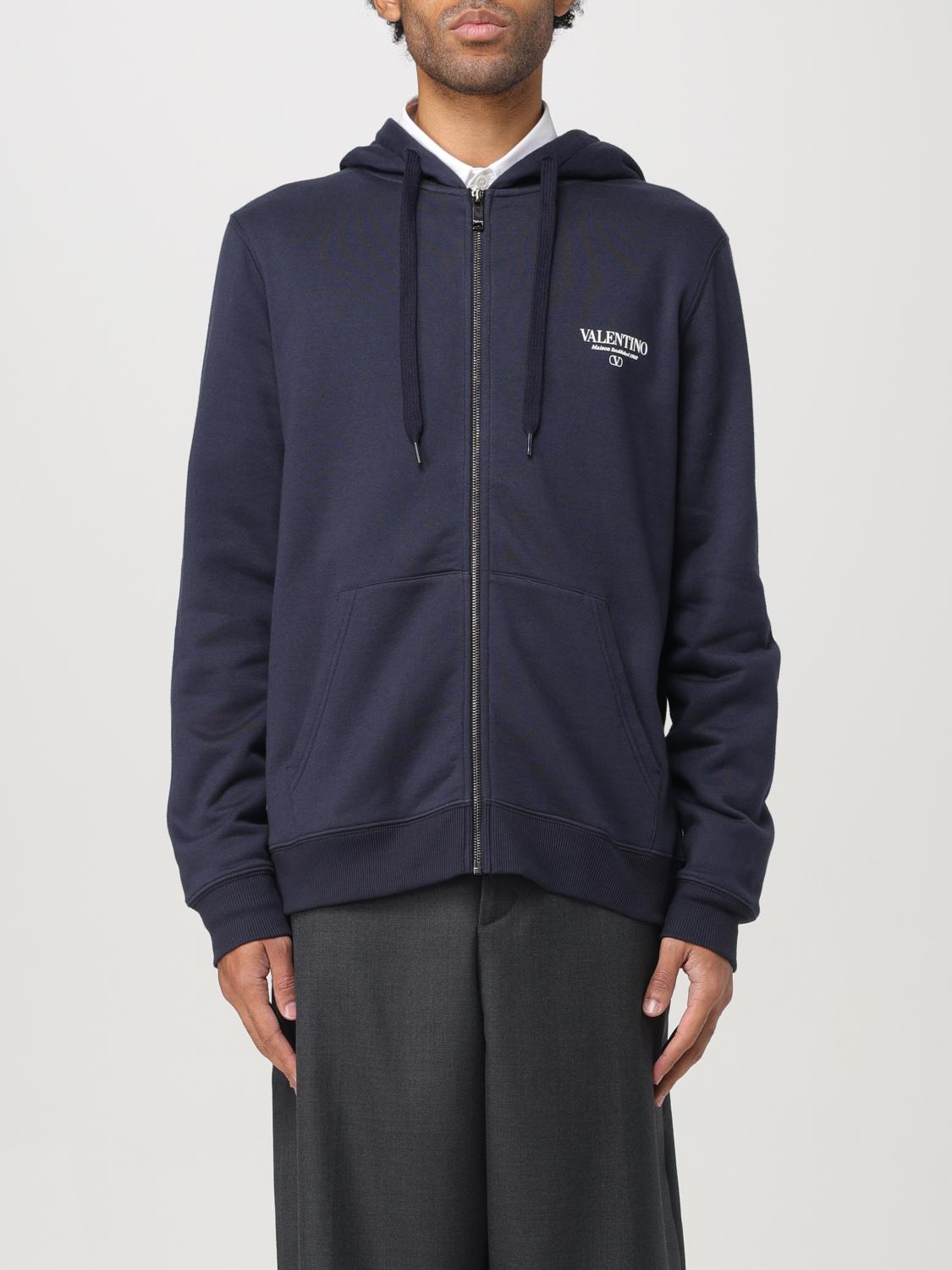 VALENTINO SWEATSHIRT: Sweatshirt men Valentino, Blue - Img 1