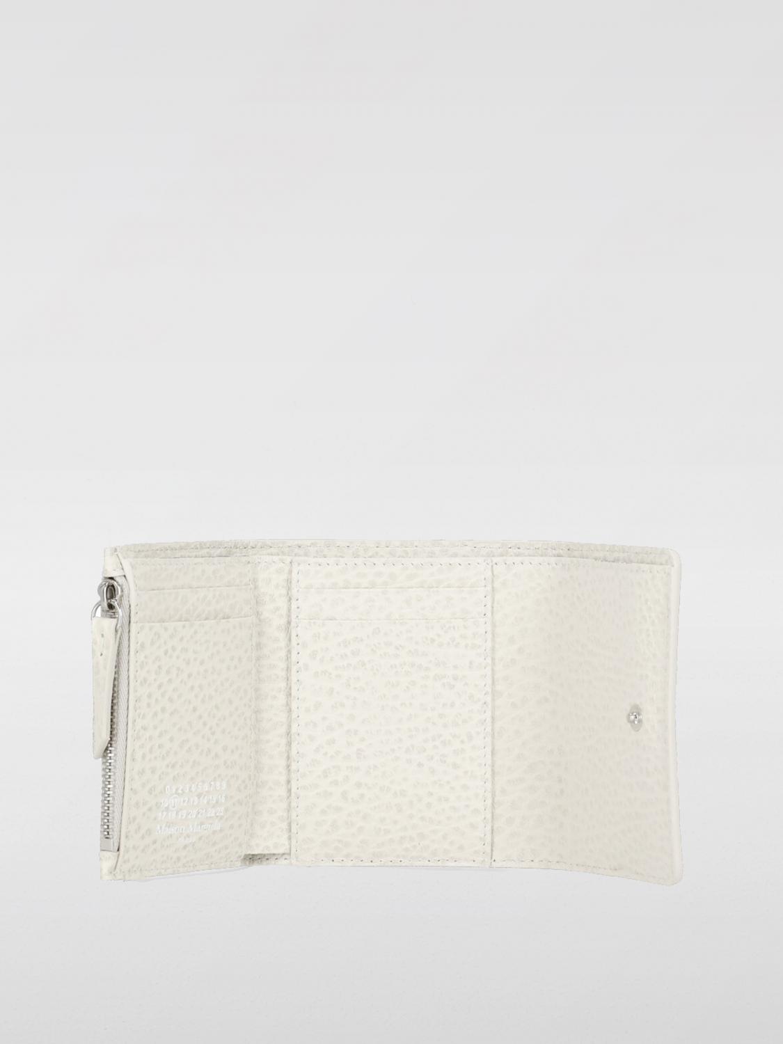 MAISON MARGIELA WALLET: Wallet men Maison Margiela, Ivory - Img 2