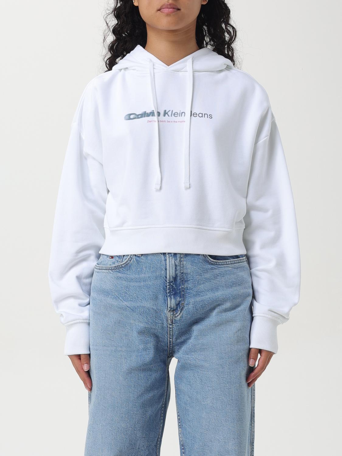 Pull A Capuche Calvin Klein Femme CALVIN KLEIN: Sweat-shirt Femme