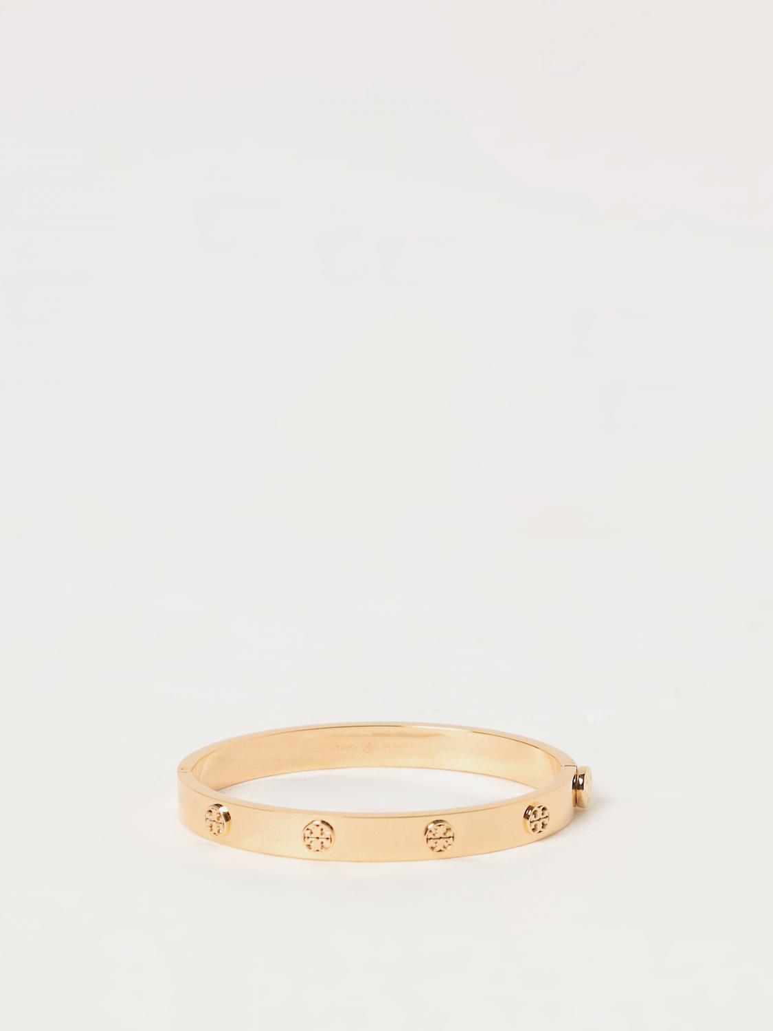 TORY BURCH GIOIELLO: Bracciale Miller Tory Burch in ottone , Oro - Img 1