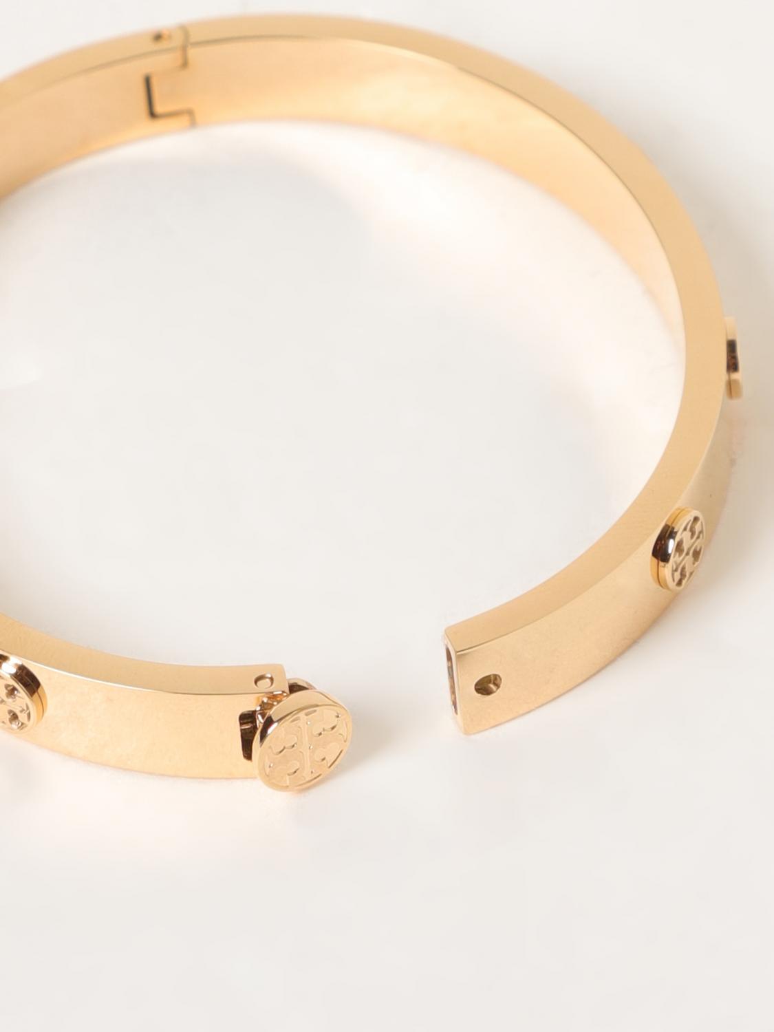 TORY BURCH GIOIELLO: Bracciale Miller Tory Burch in ottone , Oro - Img 2