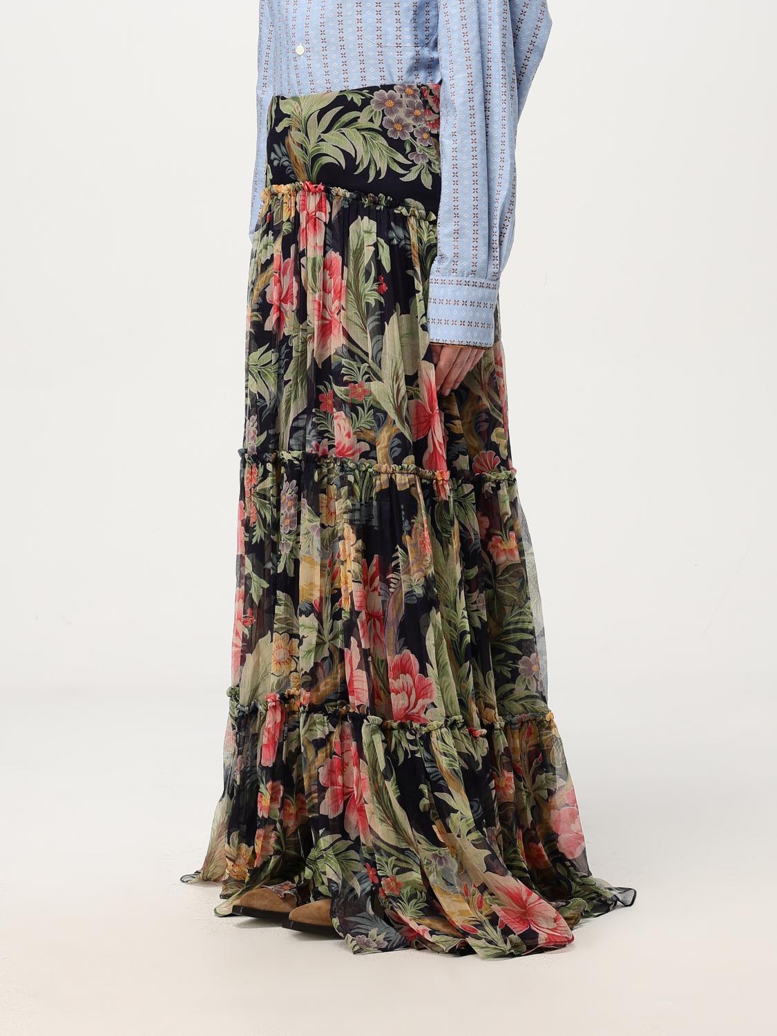 ETRO SKIRT: Skirt woman Etro, Blue - Img 4