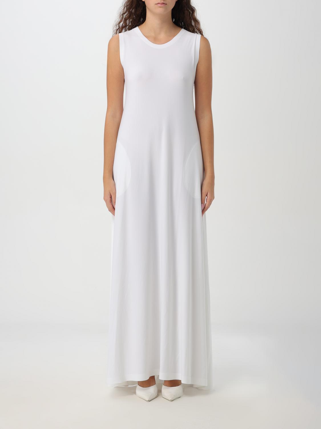 NORMA KAMALI DRESS: Dress woman Norma Kamali, White - Img 1