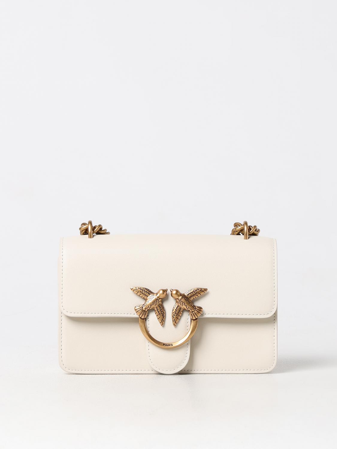 PINKO MINITASCHE: Schultertasche damen Pinko, Weiß - Img 1