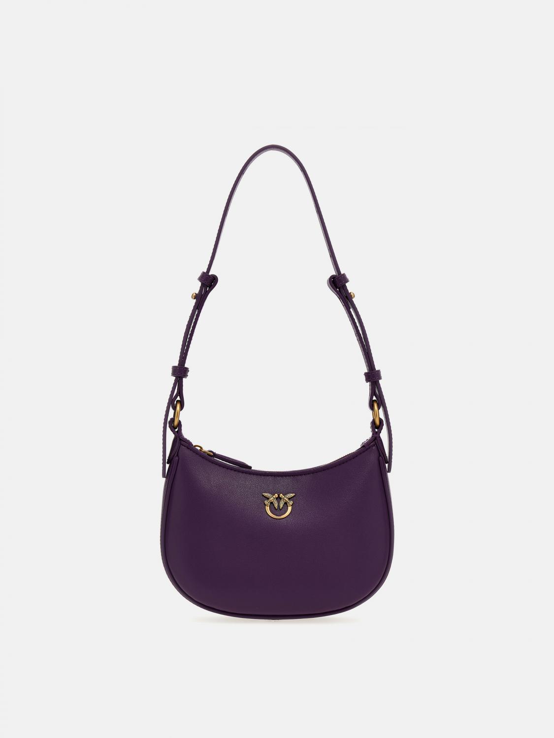 PINKO BORSA MINI: Borsa Pinko in pelle , Viola - Img 1