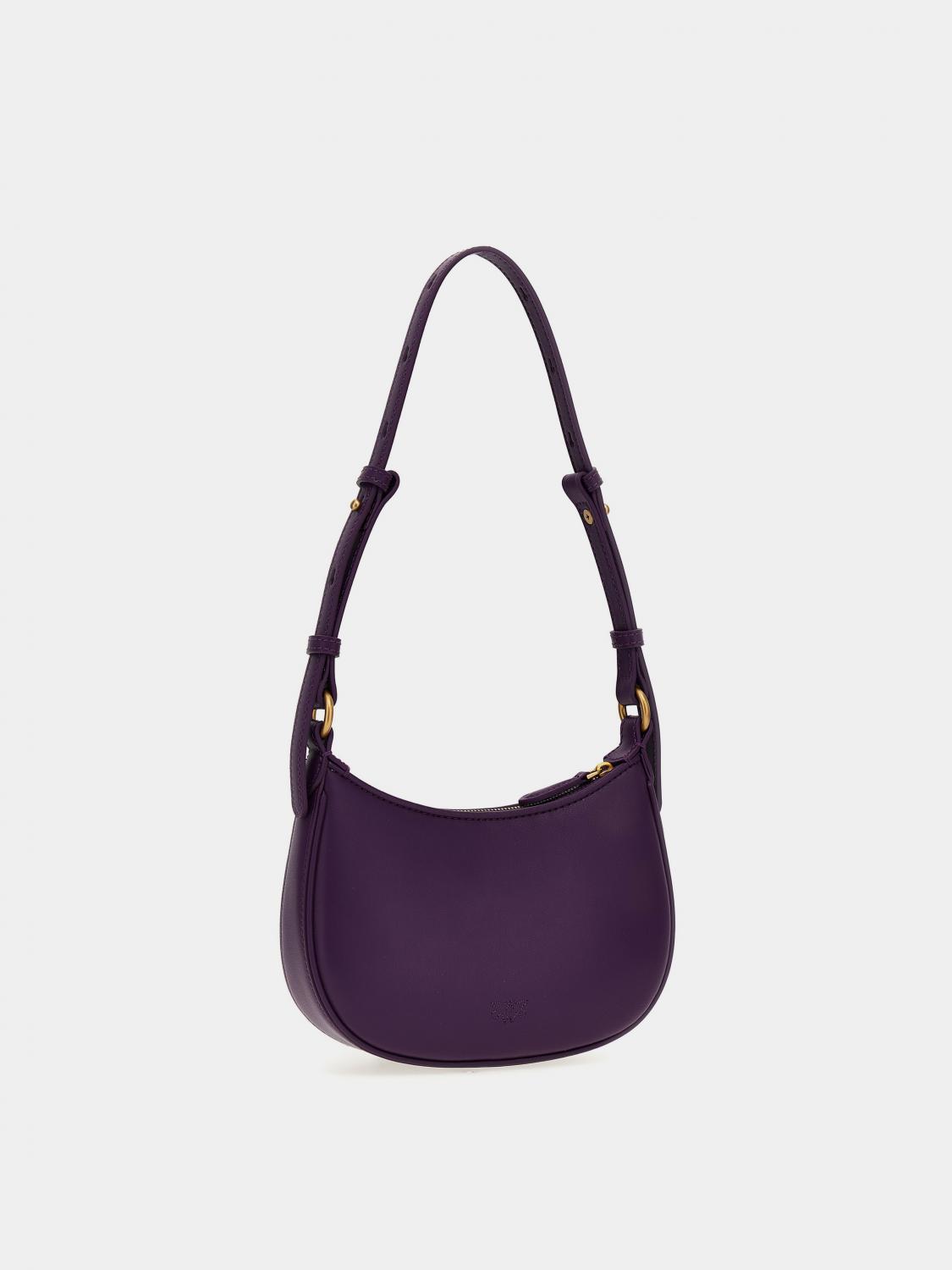 PINKO BORSA MINI: Borsa Pinko in pelle , Viola - Img 2