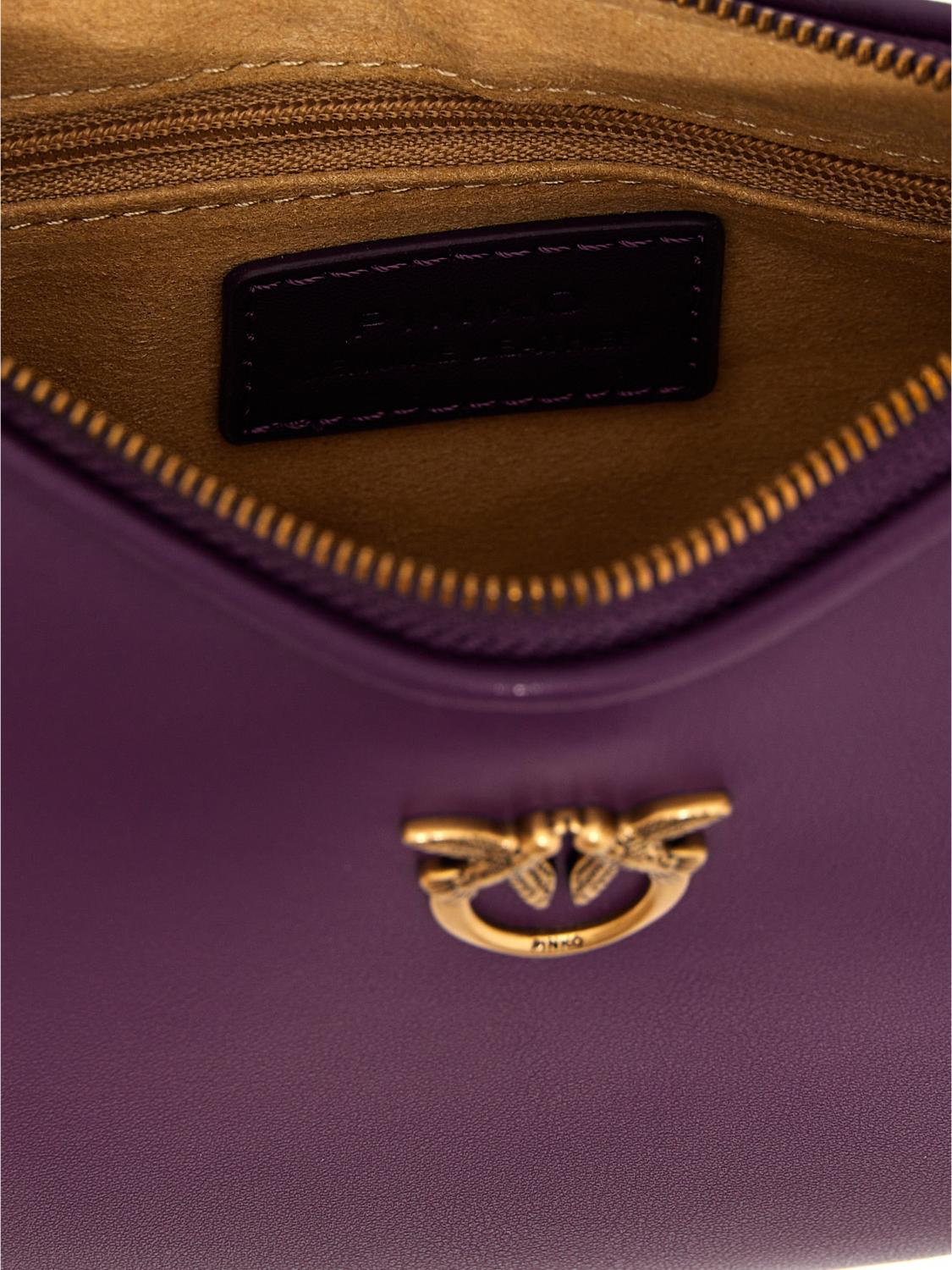 PINKO BORSA MINI: Borsa Pinko in pelle , Viola - Img 4