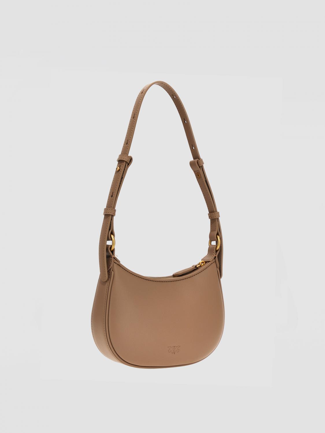 PINKO BORSA MINI: Borsa Pinko in pelle , Beige - Img 2