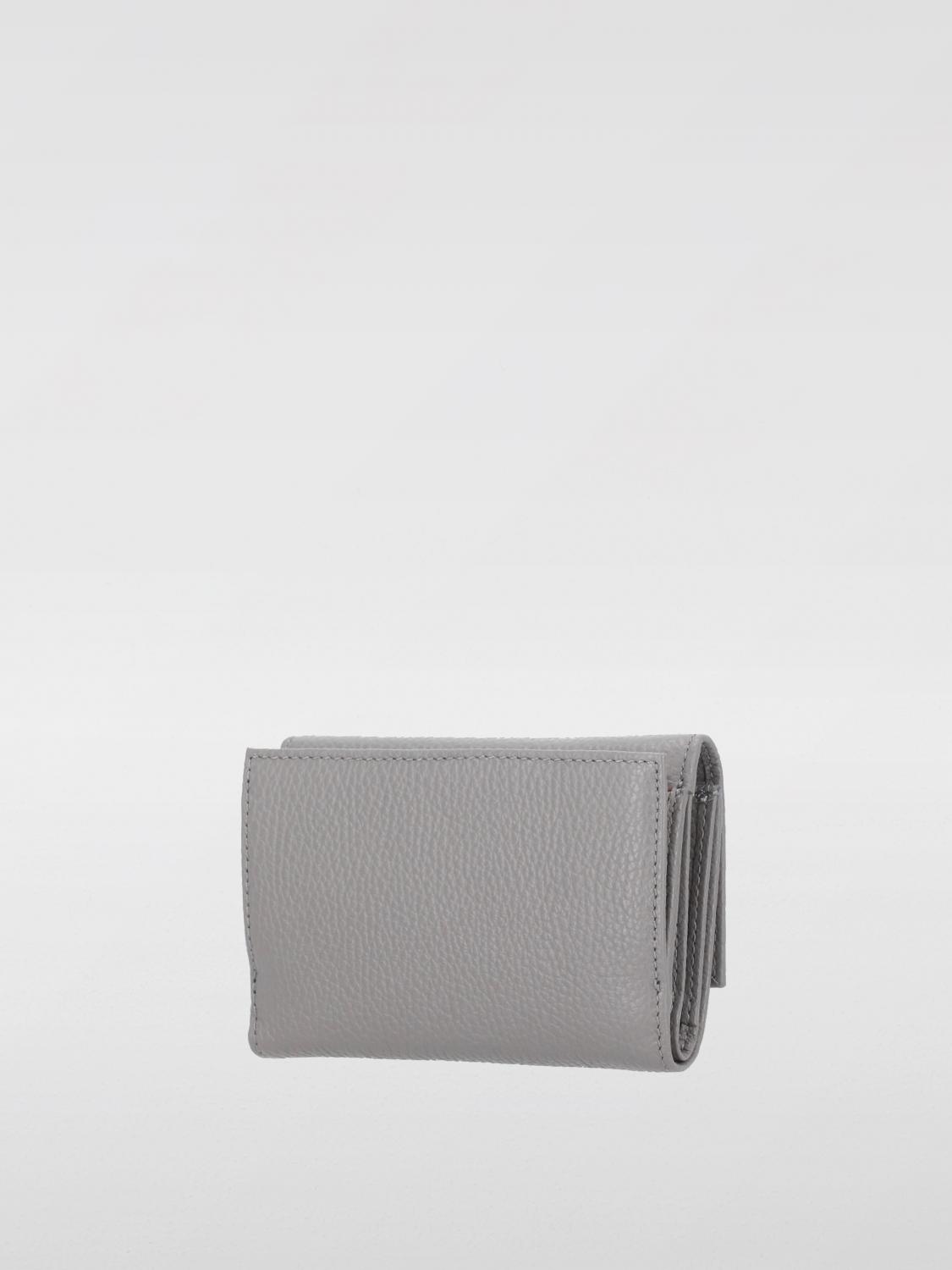 COCCINELLE CARTERA: Cartera de piel granulada Coccinelle, Gris - Img 3