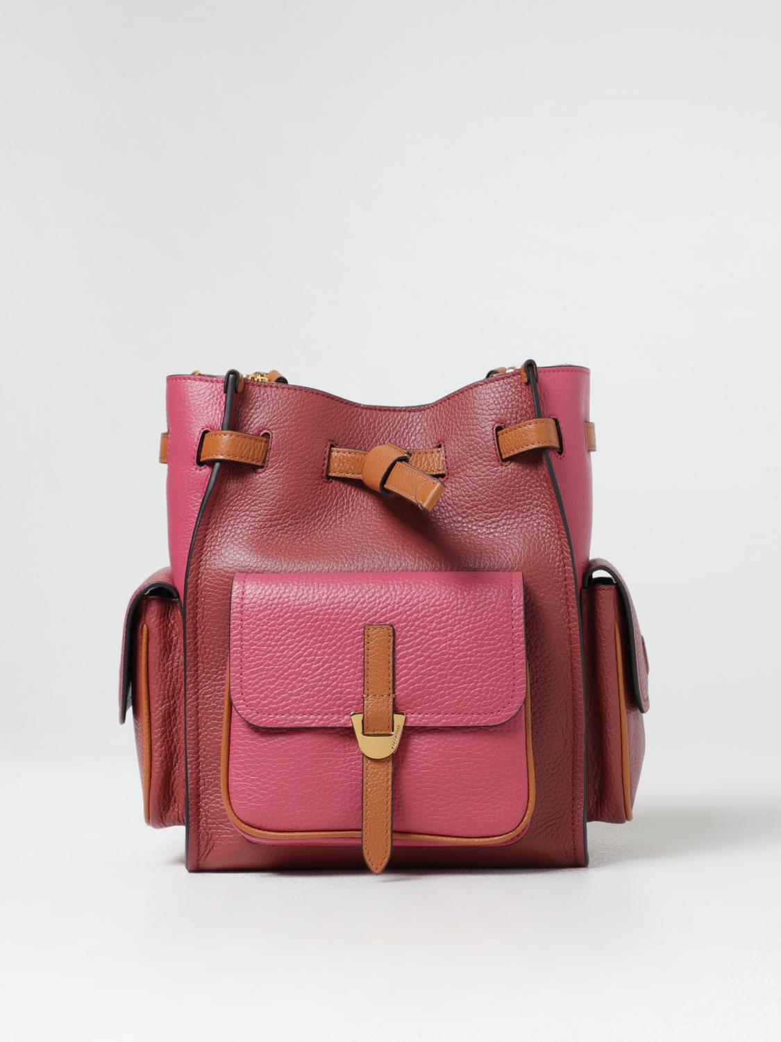 COCCINELLE BACKPACK: Handbag woman Coccinelle, Brick Red - Img 1