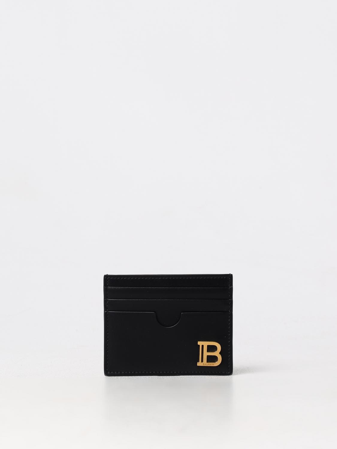 BALMAIN GELDBÖRSE: Geldbeutel damen Balmain, Schwarz - Img 1