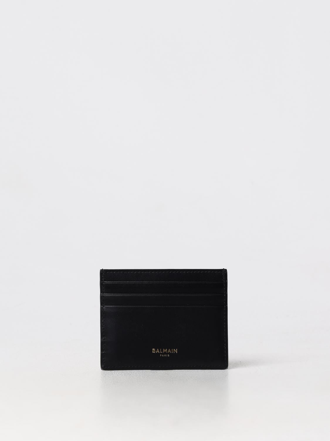 BALMAIN GELDBÖRSE: Geldbeutel damen Balmain, Schwarz - Img 2