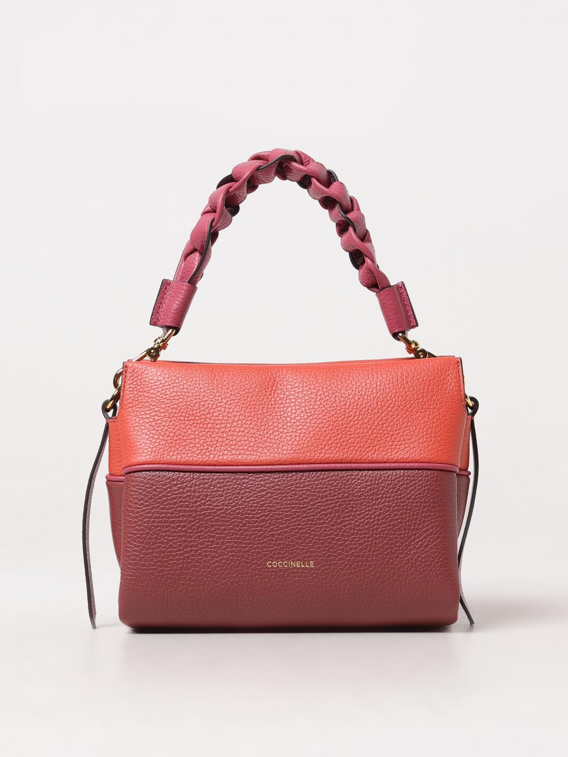 COCCINELLE SHOULDER BAG: Handbag woman Coccinelle, Burgundy - Img 1