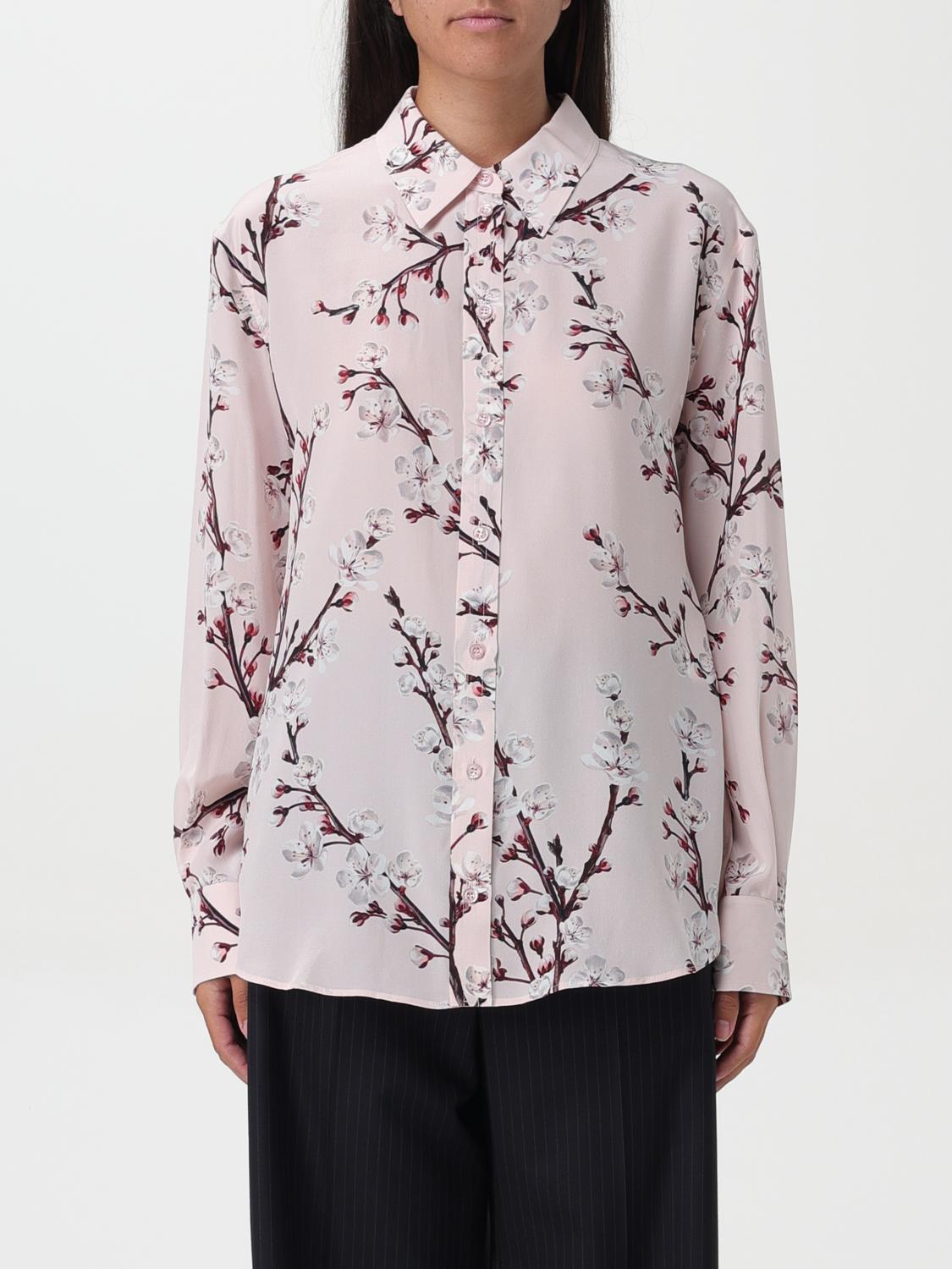 MCQUEEN CAMICIA: Camicia floreale McQueen, Rosa - Img 1