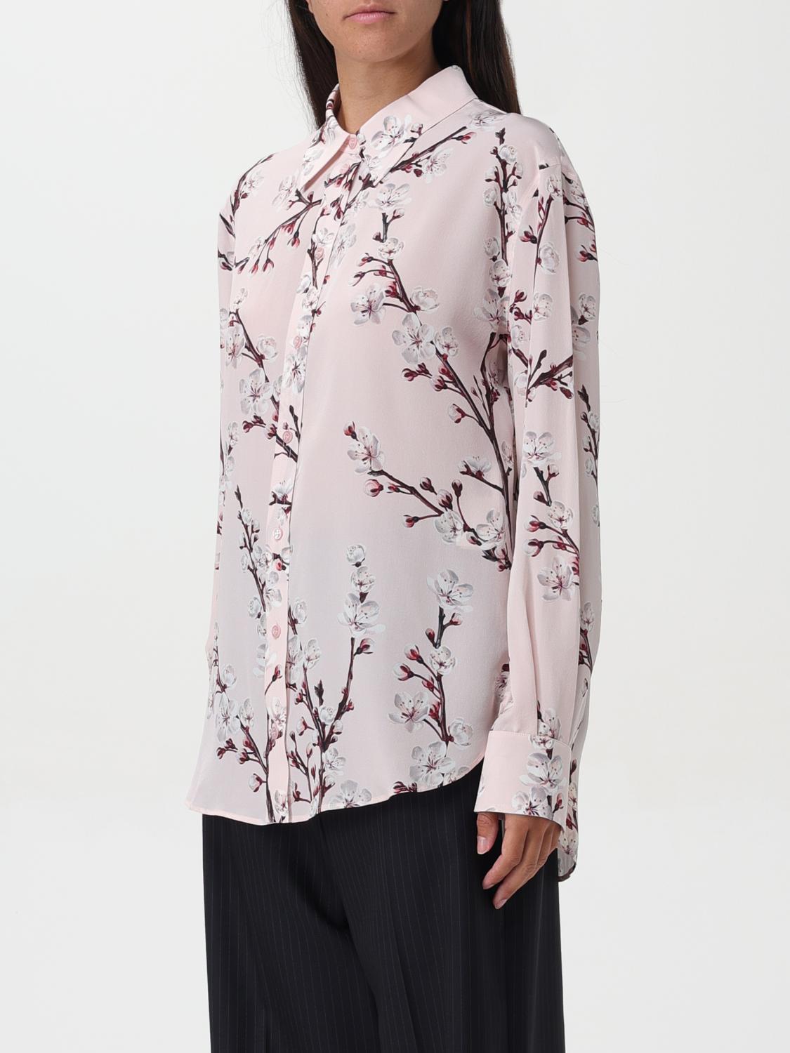 MCQUEEN CAMICIA: Camicia floreale McQueen, Rosa - Img 4