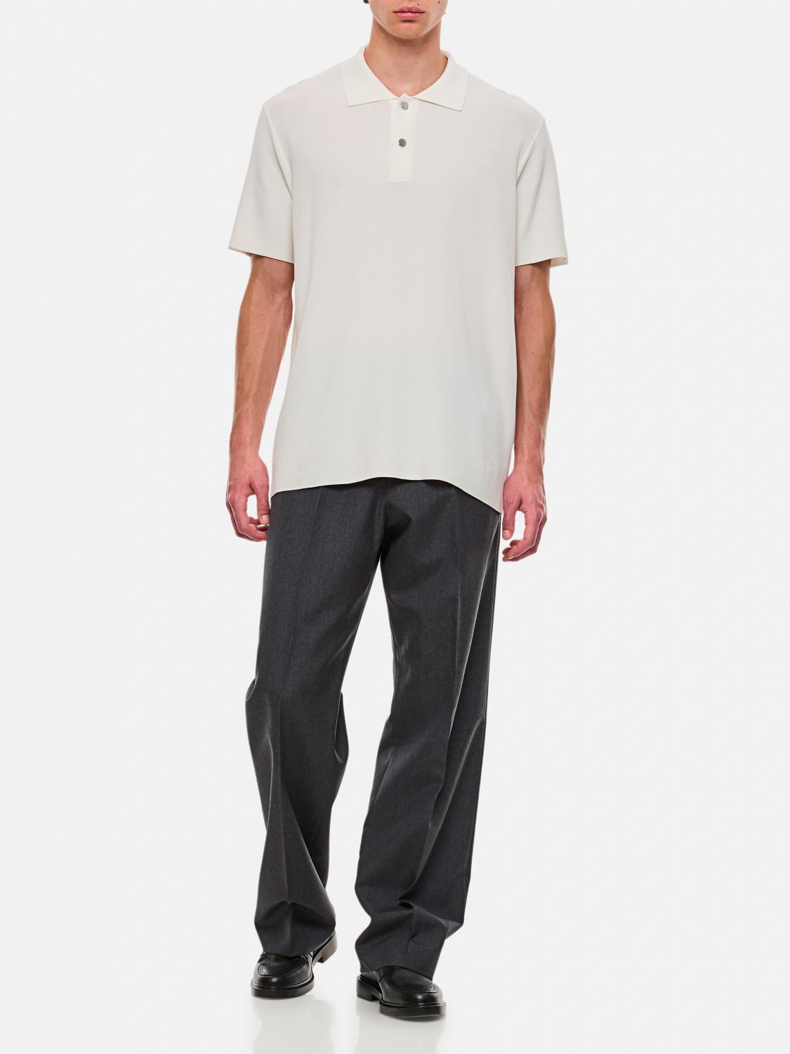 JACQUEMUS POLO SHIRT: Polo shirt men Jacquemus, White - Img 2