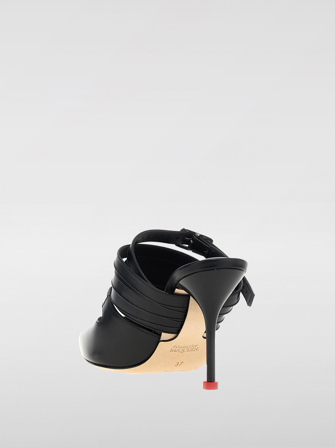 MCQUEEN SCHUHE: Absatzschuhe damen McQueen, Schwarz - Img 2