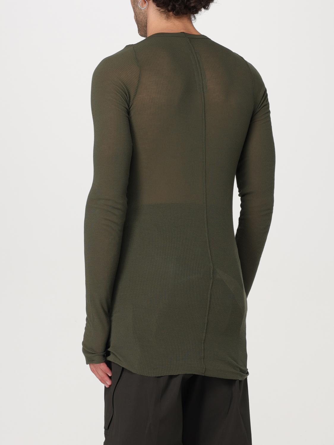 RICK OWENS T-SHIRT: T-shirt men Rick Owens, Green - Img 3