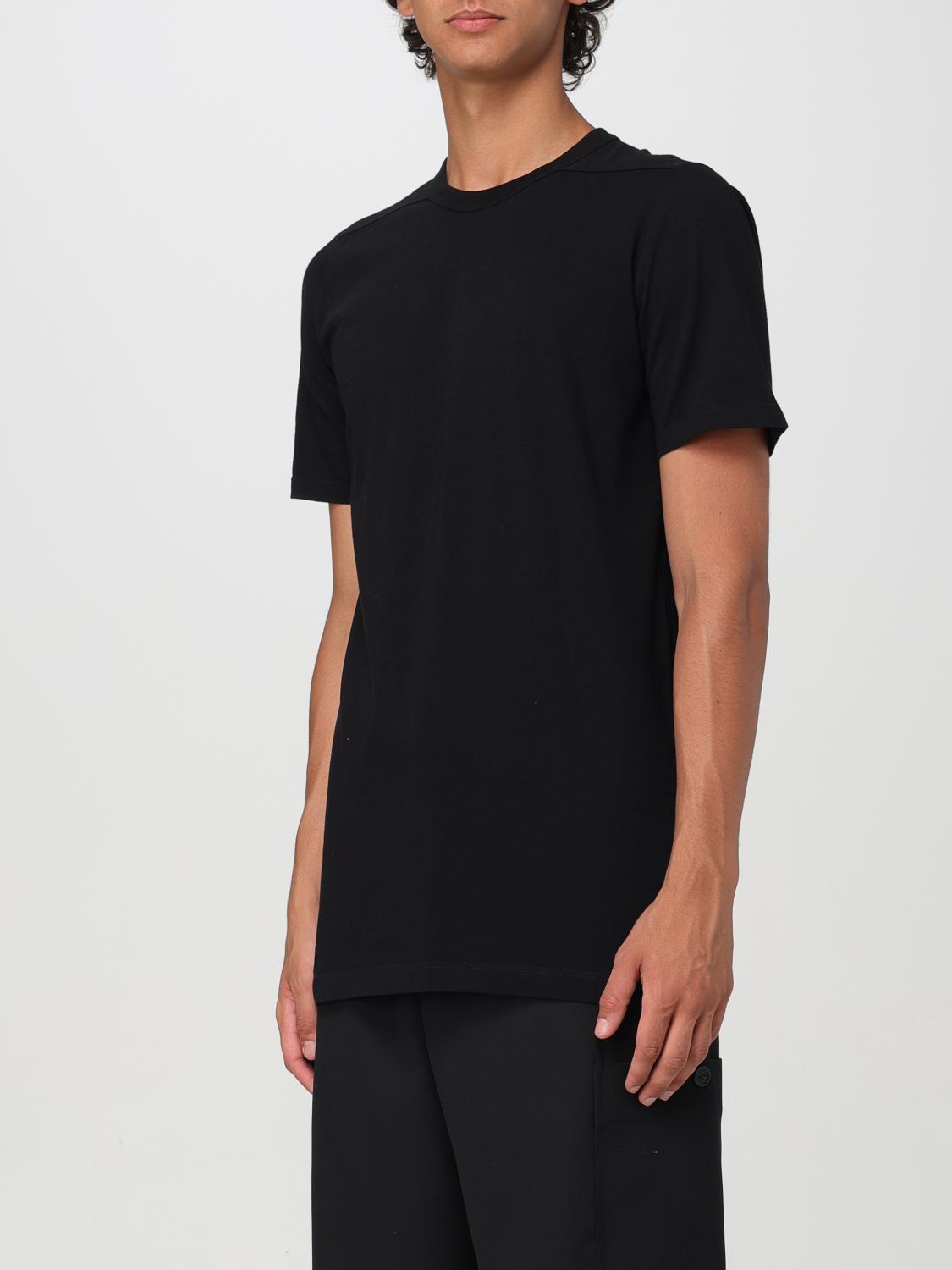Rick Owens Tシャツ メンズ - ブラック | RU02D6264JA | GIGLIO.COM