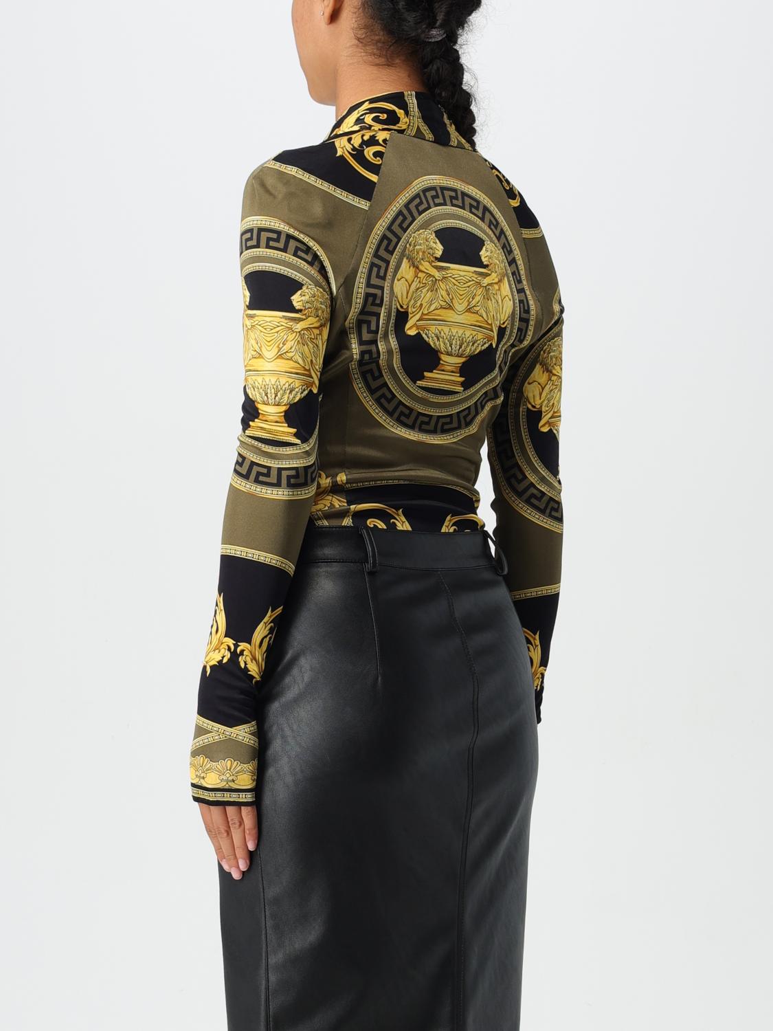 VERSACE 바디: 점프수트 여성 Versace, 블랙 - Img 3