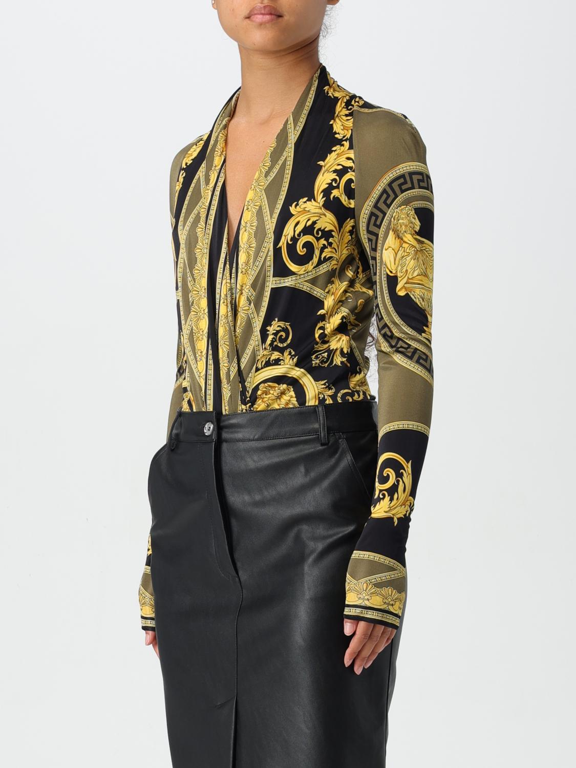 VERSACE 바디: 점프수트 여성 Versace, 블랙 - Img 4
