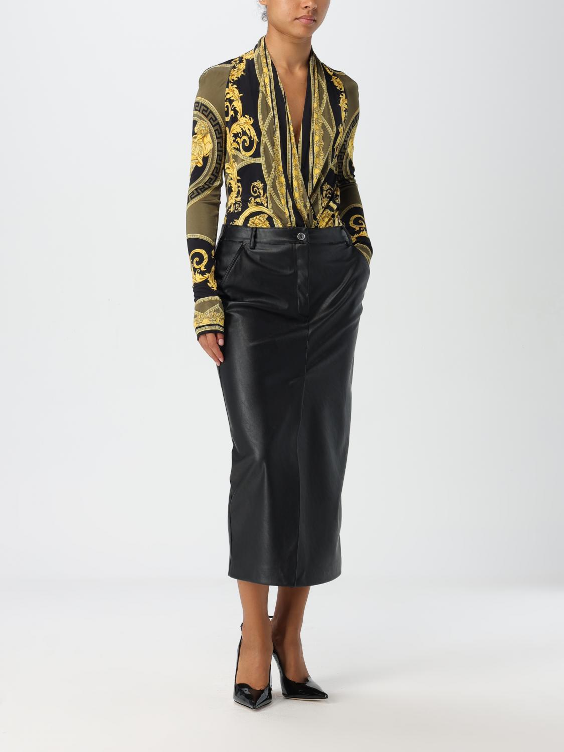 VERSACE 바디: 점프수트 여성 Versace, 블랙 - Img 6