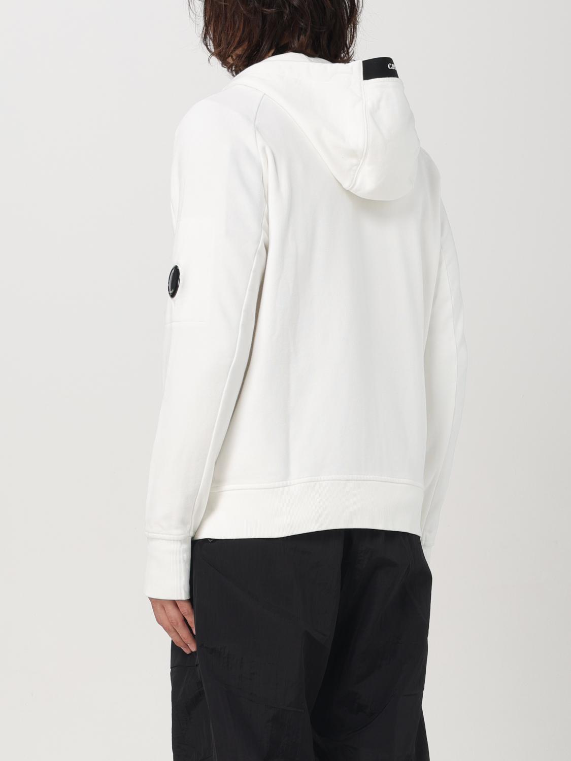 C.P. COMPANY SWEATSHIRT: Pull homme C.P. Company, Blanc - Img 3