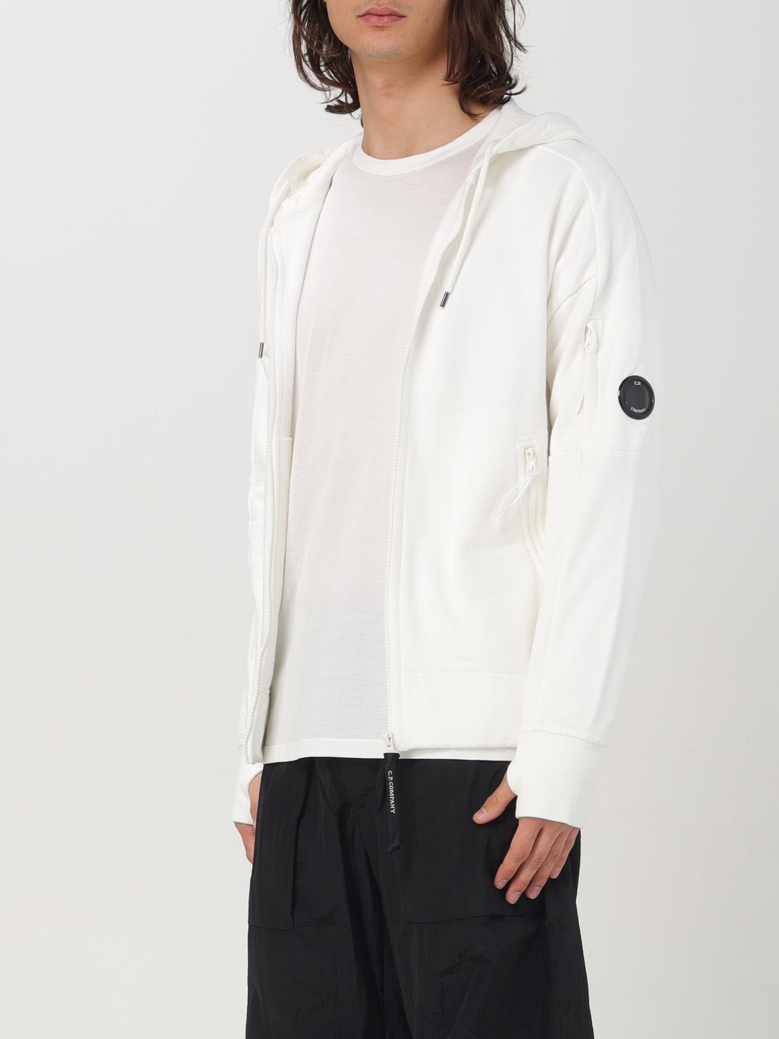 C.P. COMPANY SWEATSHIRT: Pull homme C.P. Company, Blanc - Img 4