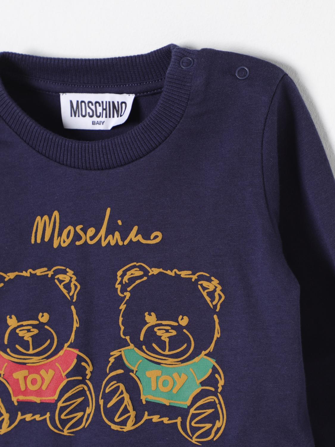 MOSCHINO T-SHIRT: T-shirt kids Moschino, Blue - Img 3